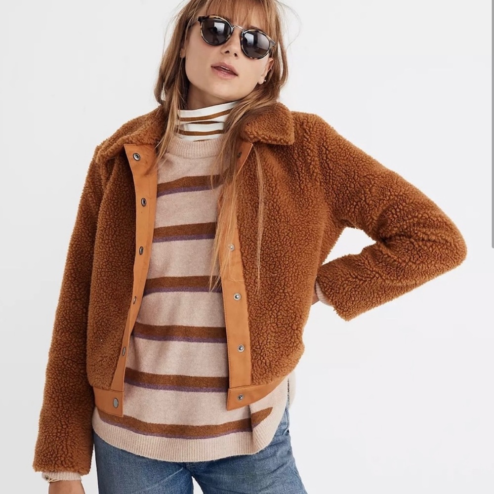 Madewell Sherpa Jacket Medium